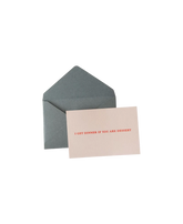 I GET DINNER IF YOU ARE DESSERT Kinky Card